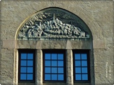 über den Fenster- Alt Stockholm